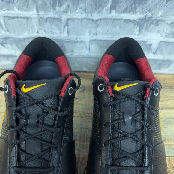 Nike Lunar Control Black Red USC Trojans PE Golf Shoes 574722-008 Mens Size 9 - Picture 4 of 9